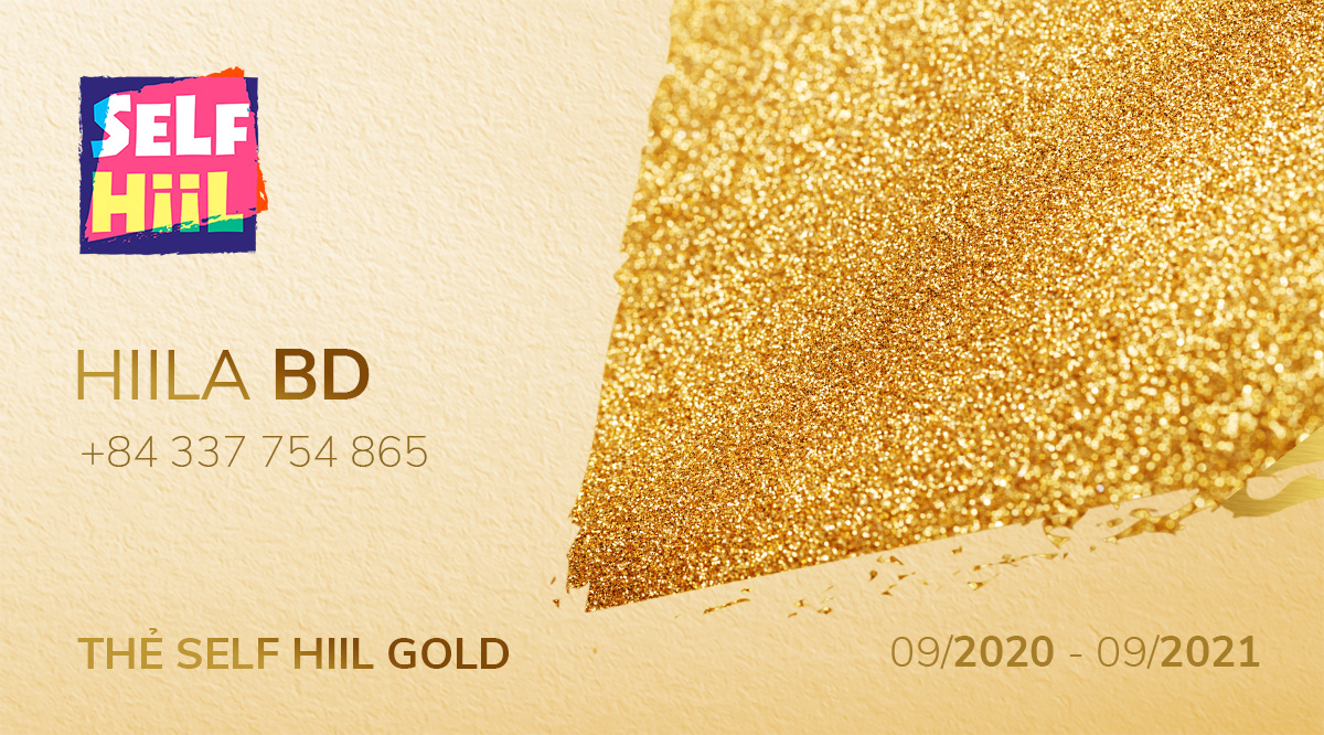 Thẻ Self Hiil Gold