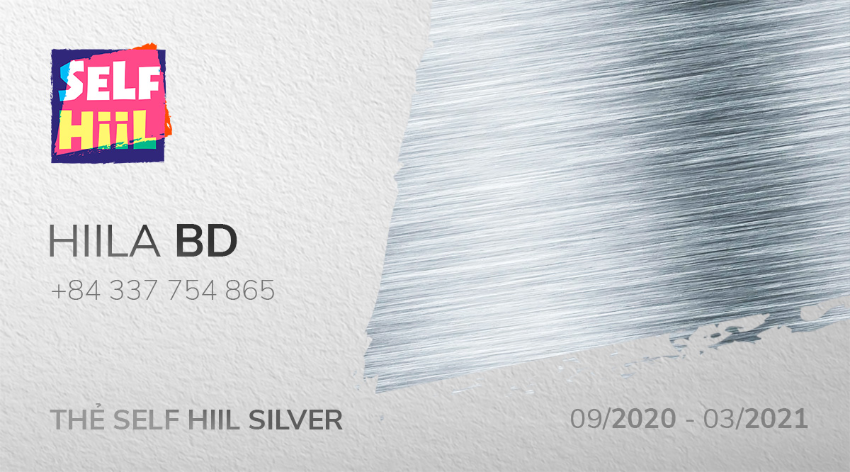 Thẻ Self Hiil Silver